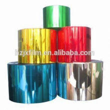 Film PET mylar en couleur argenté